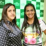 Adriana Marques e Elane Suarte cursam a pós-graduação Gestão Empresarial em Agronegócio no polo de Alexânia, GO